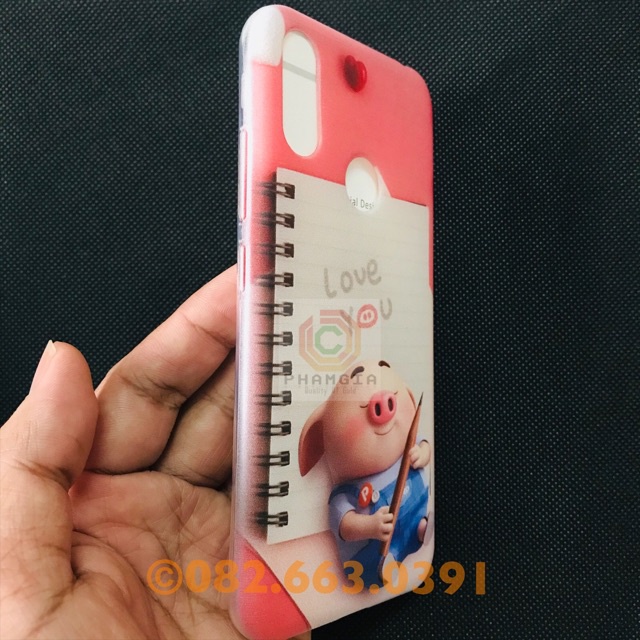 Ốp lưng hình vsmart joy 2+ (joy 2 plus) hình heo siêu đẹp (P2)