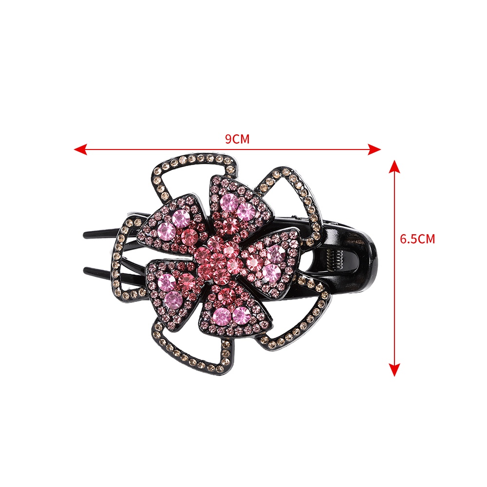 Kẹp tóc đính đá phong cách cổ điển xinh xắn