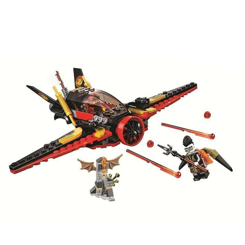 Bộ Lắp ráp xếp hình Lego Ninjago Bela 10934: Máy bay chiên đấu của Kai 193 mảnh