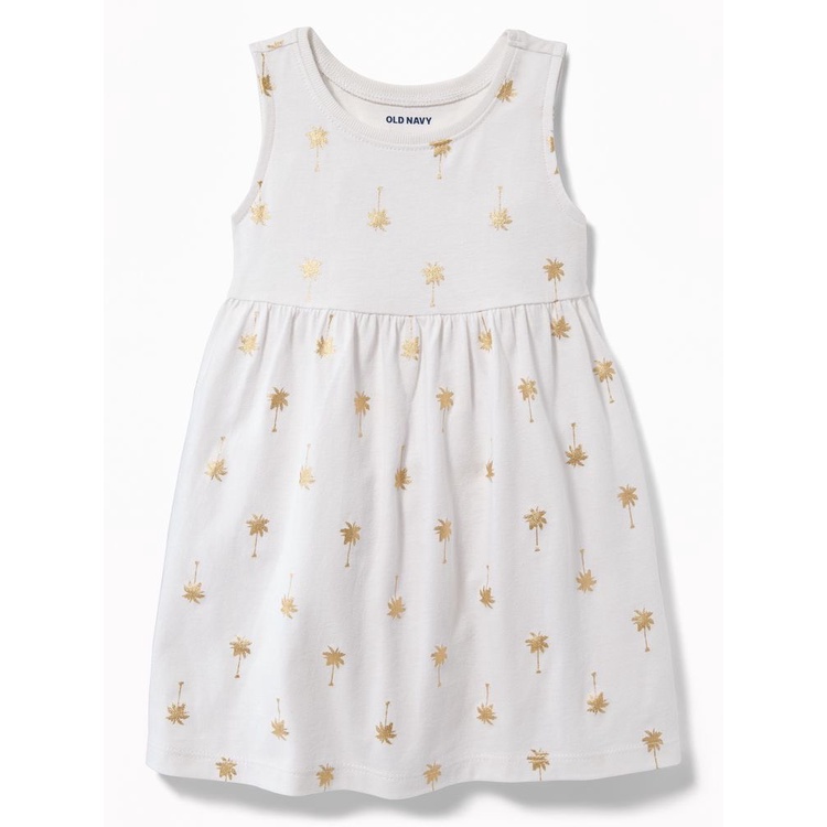 Tank Dress / Đầm thun sát nách 0ID N4VY cho bé gái
