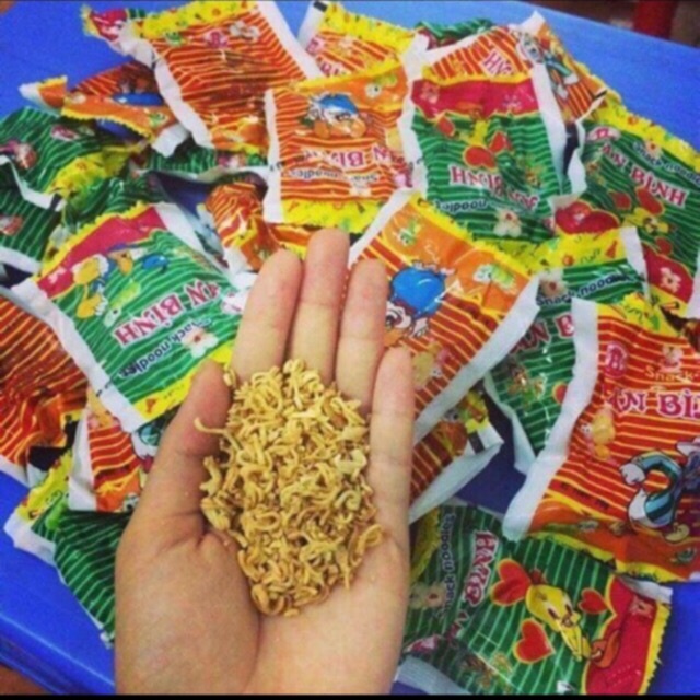 Combo 10 gói mì tôm ăn liền trẻ em An Bình