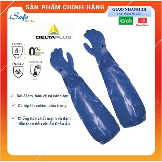 Mua Găng tay cao su dài 62 cm  găng tay chống hóa chất và axit mạnh Delta Plus VE766