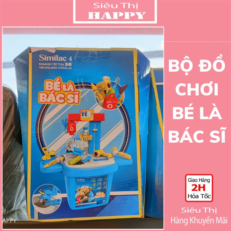 Bộ đồ chơi BÉ TẬP LÀM BÁC SỸ - Hàng quà tặng sữa Similac