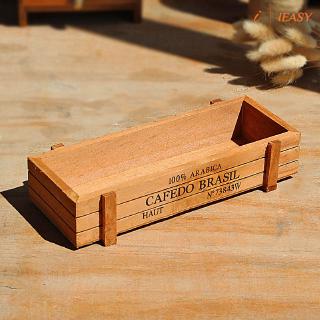 Khay gỗ đựng cây cảnh để bàn độc đáo