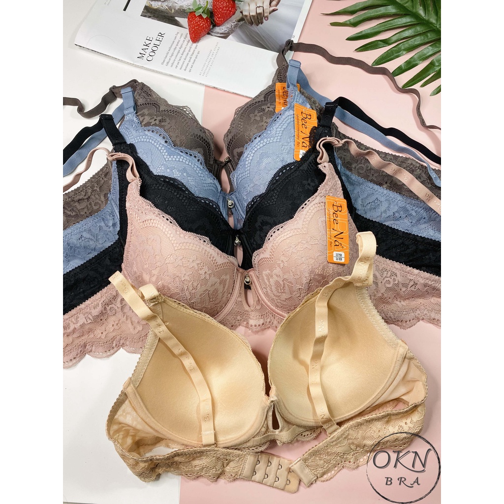 Áo Ngực Quả To BigSize Beena 2275 - Có Gọng Nâng Ngực, Không Đệm, Hàng Thái Lan