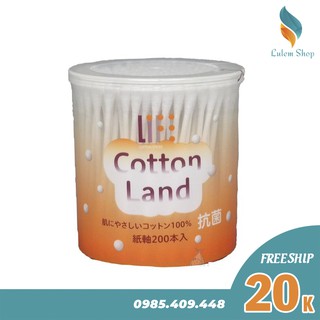 Tăm bông thân giấy cao cấp Kobee COTTON Land (200C)