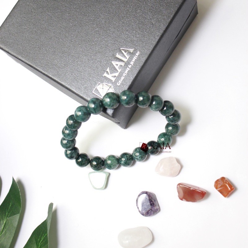 Vòng tay phong thủy Cẩm thạch 9 - 10 li - KAIA