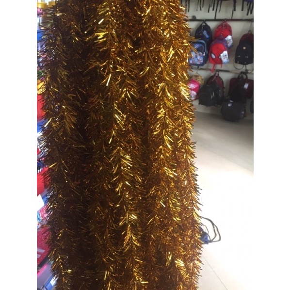 5 Dây kim tuyến dài 1m7 trang trí sinh nhật, noel, tiệc cưới…( 5 màu )