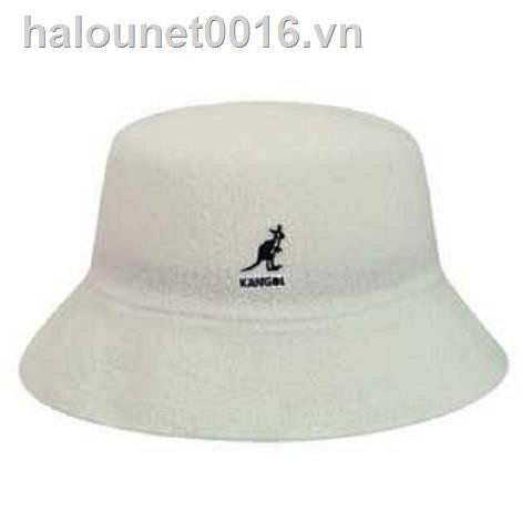 Mũ xô có vành chống nắng in chữ Kangol thời trang