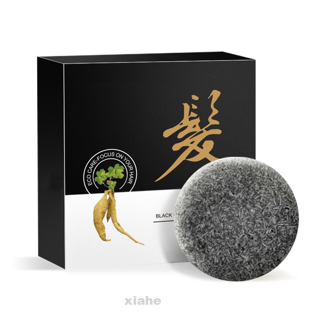 Home Daily Oil Control Promote Blood Circulation Natural Organic Repair Damage Scalp Healthy Hair Darkening Shampoo Bar