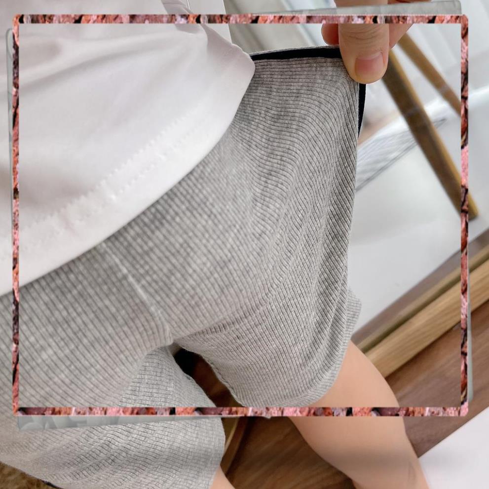 Freeship Xả kho Quần legging lửng gân dọc bé gái