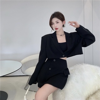 [Hàng order] Set áo croptop vest nữ