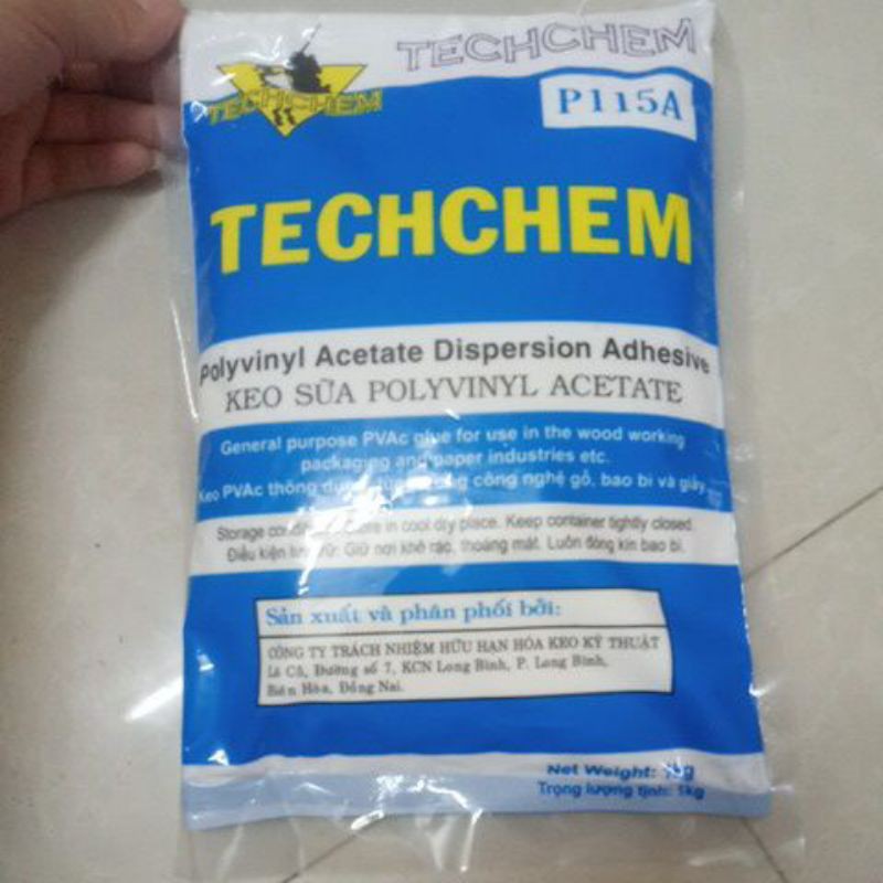 KEO SỮA TECHCHEM P115A VÀ HIỆP NHẤT  CHUẨN 1 kg