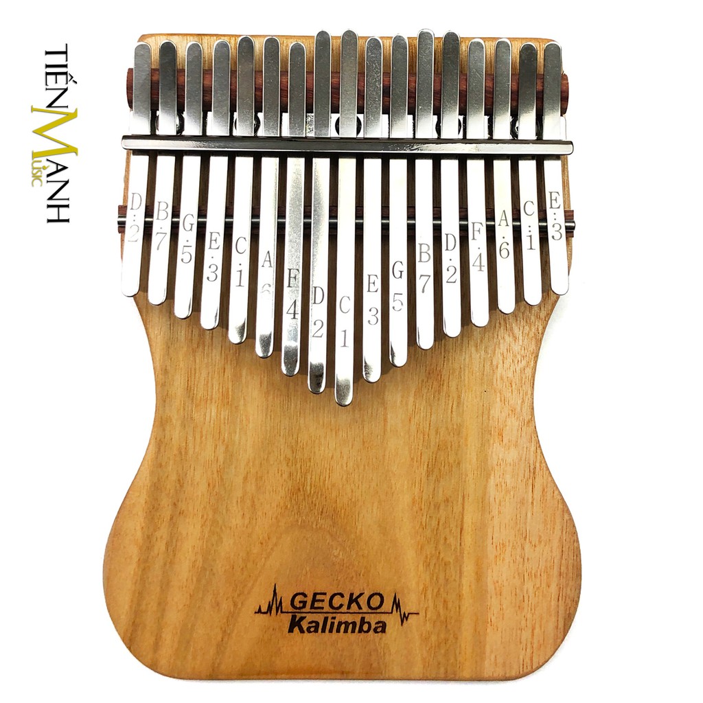 [Khắc Phím, Tone B] Đàn Kalimba Gecko 17 Phím K17CAP - Gỗ Long Não (Cam kết 100% Chính hãng nhập khẩu Tiến Mạnh Music)