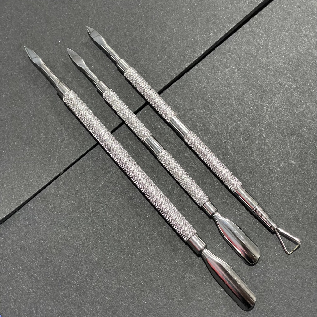 Đẩy Da Sủi Dạ Lấy Khóe Cạo Gel Inox - manh219