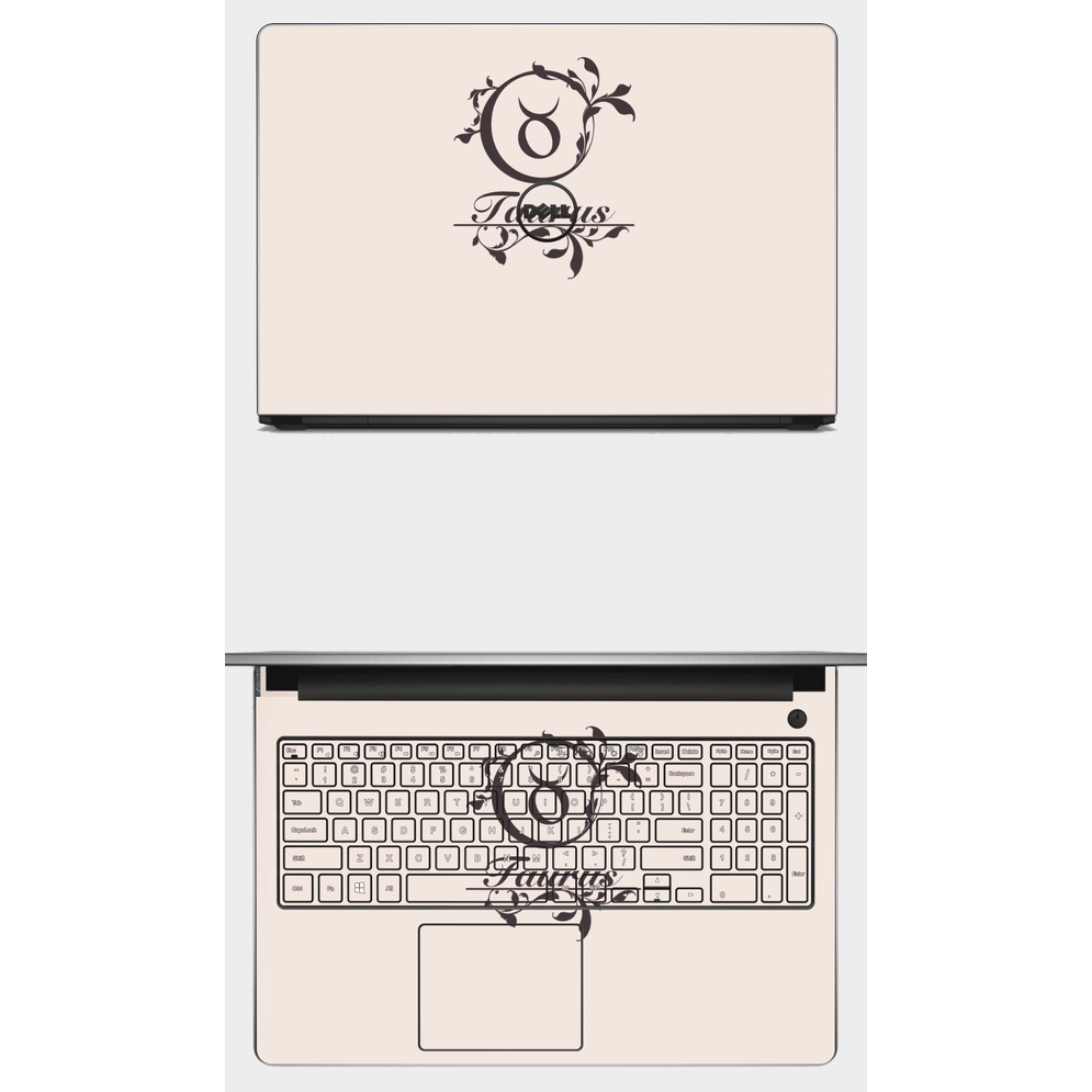 SKIN dán Laptop in hình cung hoàng đạo KIM NGƯU- Taurus. Full các máy: Asus, Dell, Acer, Hp,... In hình theo yêu cầu