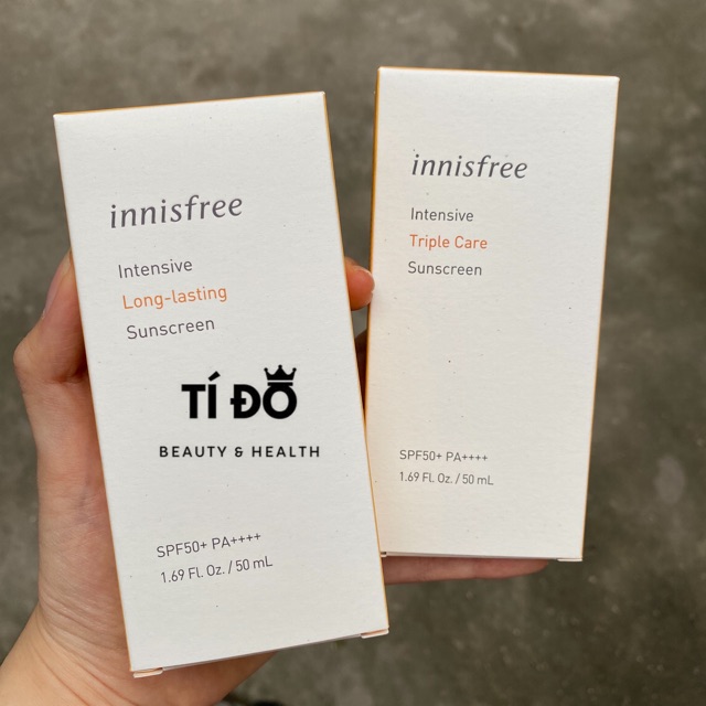 INNISFREE - Kem Chống Nắng Dòng Intensive