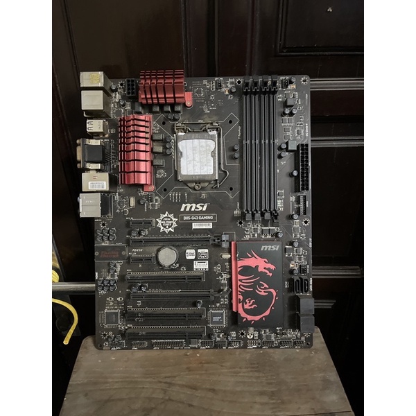 Mainboard MSI B85-G43 Gaming (Rồng Đỏ) Socket 1150 – Hỗ Trợ i3/i5/i7 Gen 4, Chuẩn ATX