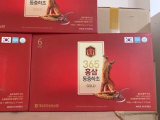 [ HÀNG MỚI MẪU MỚI ] Cao Hồng Sâm Đông Trùng 250*4 lọ