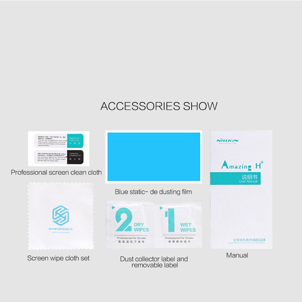 Kính cường lực NILLKIN bảo vệ màn hình điện thoại IPhone X/XS (5.8 inch)