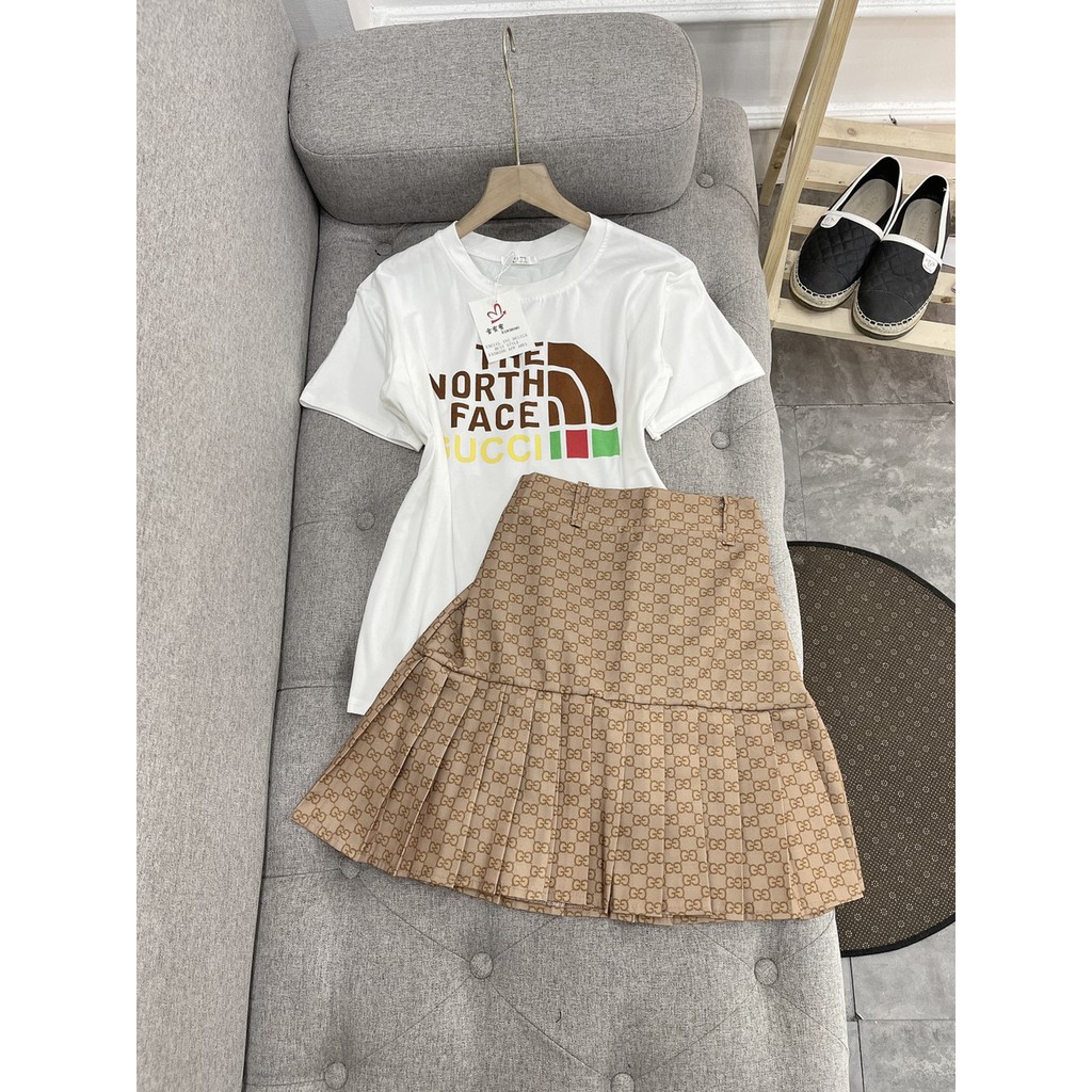Set đồ nữ cá tính, set váy dài áo thun đi chơi sang chảnh mùa hè đẹp 8A00064 | BigBuy360 - bigbuy360.vn