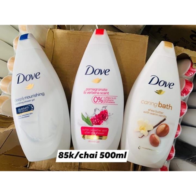 Sữa tắm DOVE của Đức 500 ml