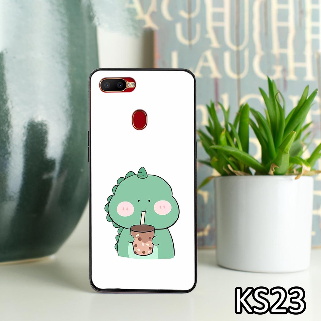 [SIÊU ƯU ĐÃI] Ốp lưng Oppo A1K/A3S/A5S/A7/A12 in hình CHÚ KHỦNG LONG siêu đẹp, độc, lạ_KINGSTORE.HN_Ốp lưng điện thoại