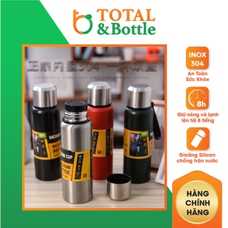 Bình nước giữ nhiệt, bình inox giữ nhiệt thể thao, sang trọng 1000mL - Total Bottle