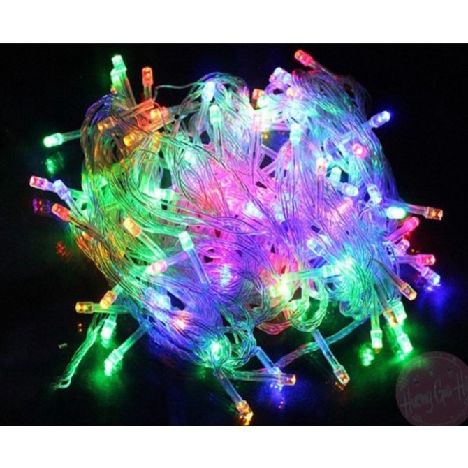 DÂY ĐÈN LED trang trí sinh nhật, Noel, tiệc cưới Dài 5m, Phụ kiện bong bóng trang trí sinh nhật happy birthday tiệc cưới