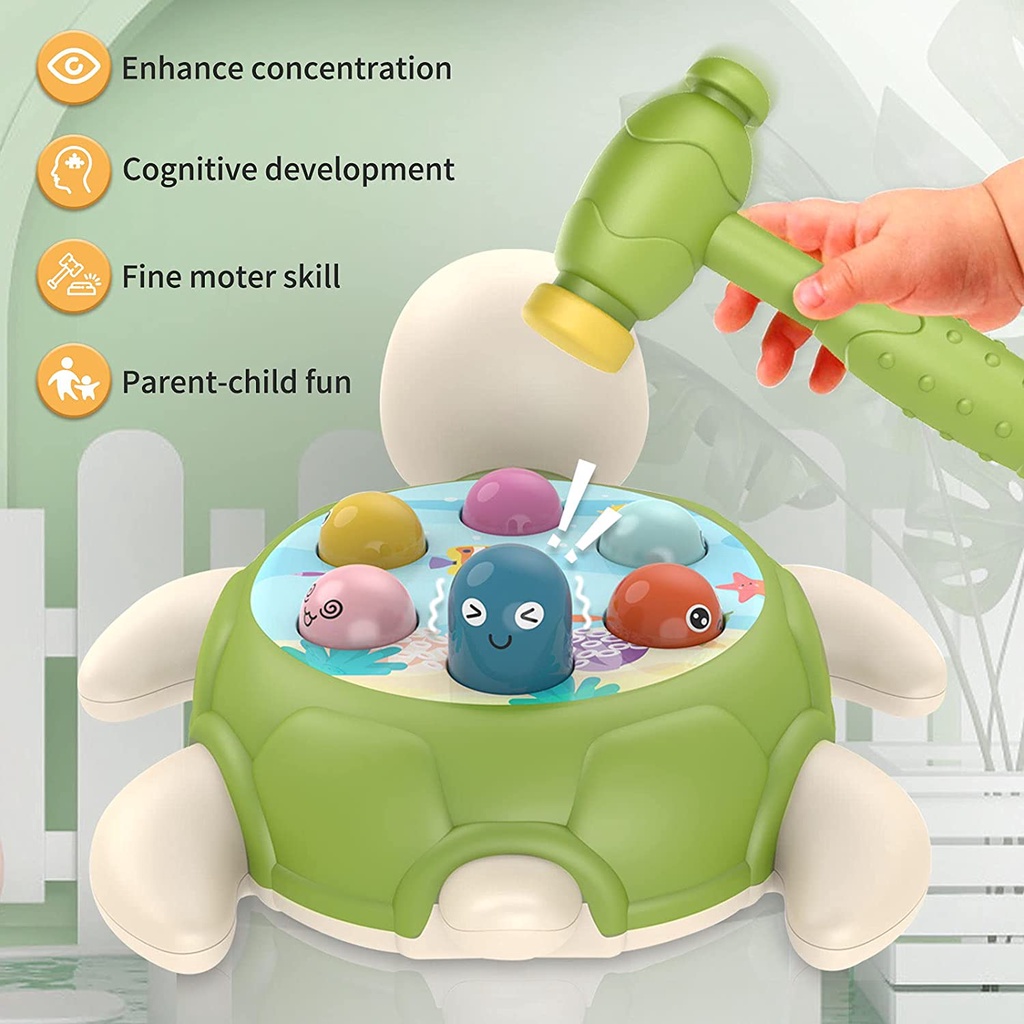 Bộ Đồ Chơi Búa Gõ Phát Triển Trí Tuệ Cho Bé