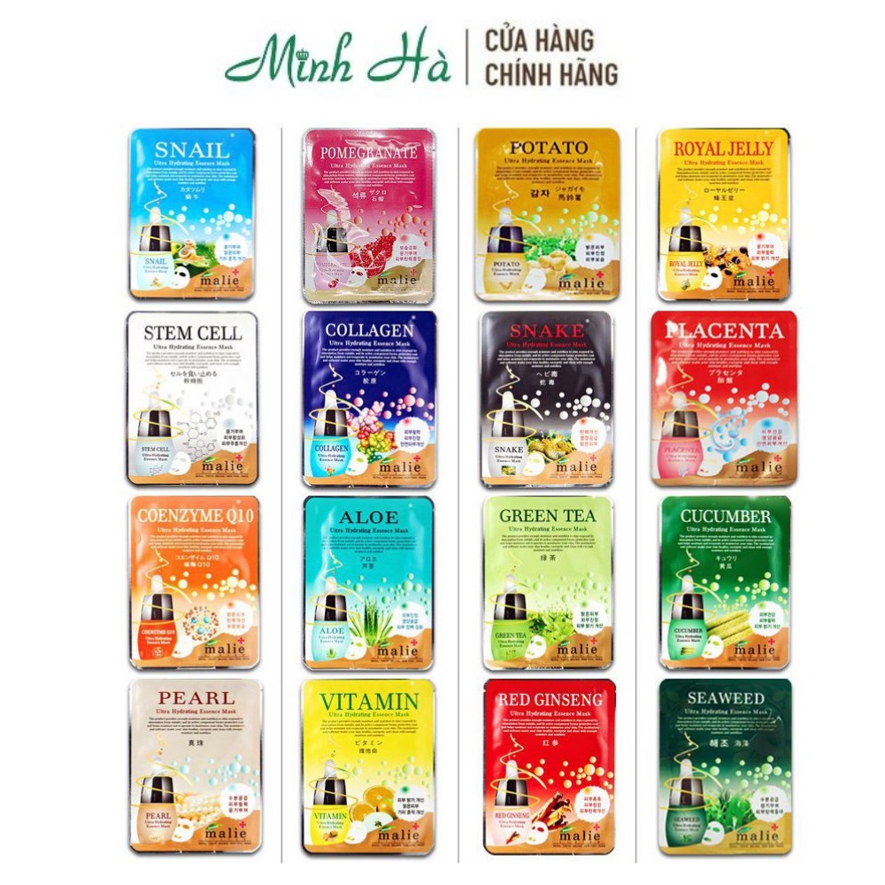 Mặt nạ giấy Malie Hàn Quốc