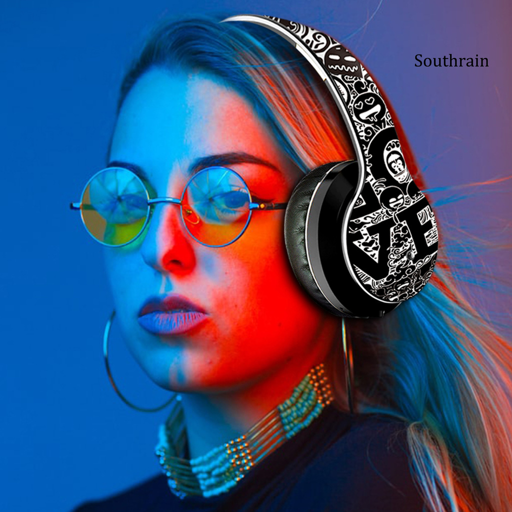 Southrain Wireless Portable Bluetooth 5.0 Game Headphone with Microphone Stereo Music