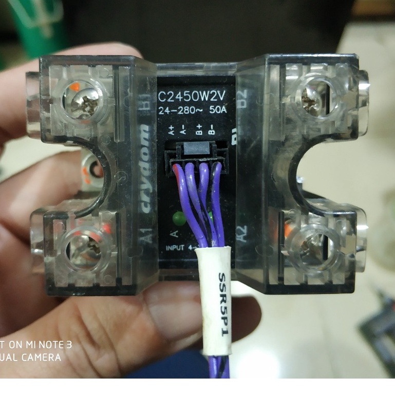 Rơle bán dẫn( SSR) 2 kênh, mỗi kênh 50A, DC-AC