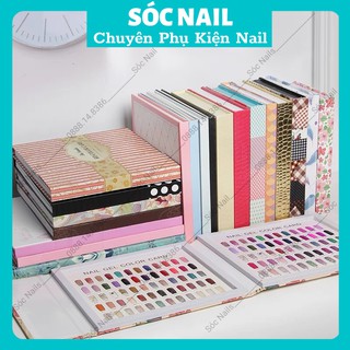 Sổ Gắn Móng Mẫu Nail 120 Ô