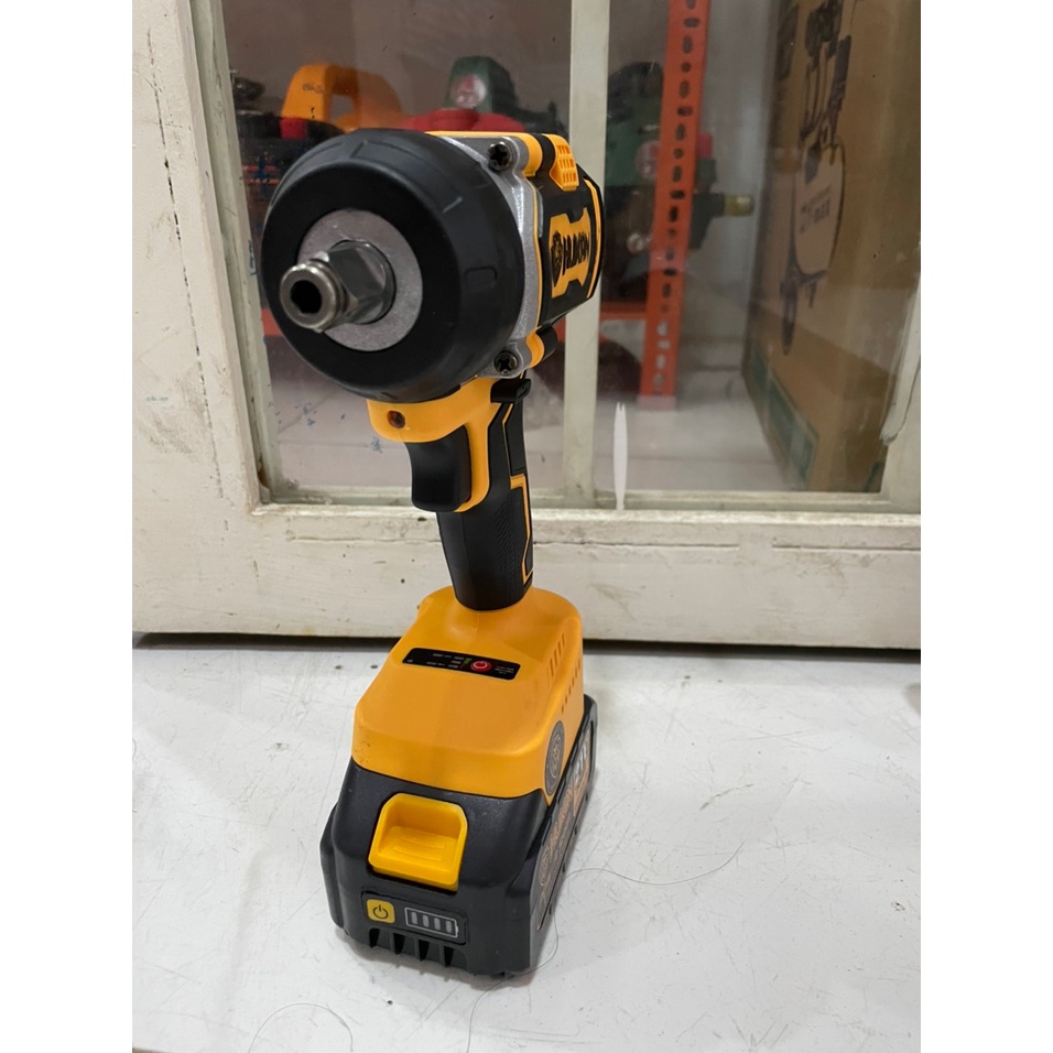 Máy siết bulong HuKan F60 đầu 2 trong 1, lực 330NM, mô tơ không chổi than