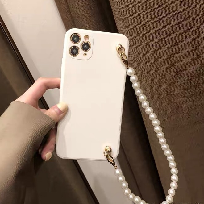 Ốp Lưng Silicone Chống Rơi Màu Trơn Đơn Giản Cho Iphone 7 8 Plus 11 Pro Iphone 11 Pro Max 12 12 Pro 12 Promax