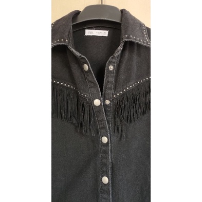 Áo Khoác Jean Zara Authentic sz Xs