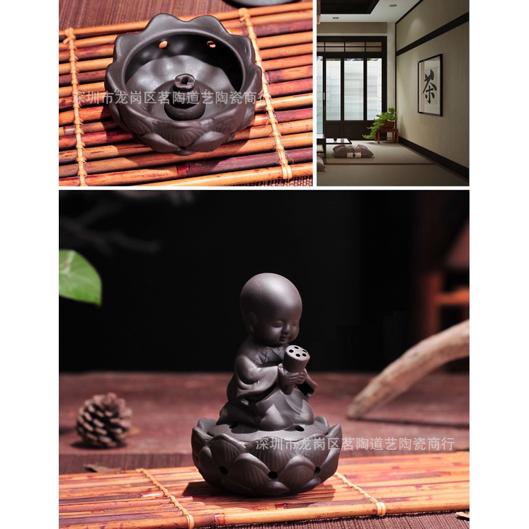 LƯ HƯƠNG XÔNG TRẦM VÒNG, TRẦM NỤ BẰNG GỐM
