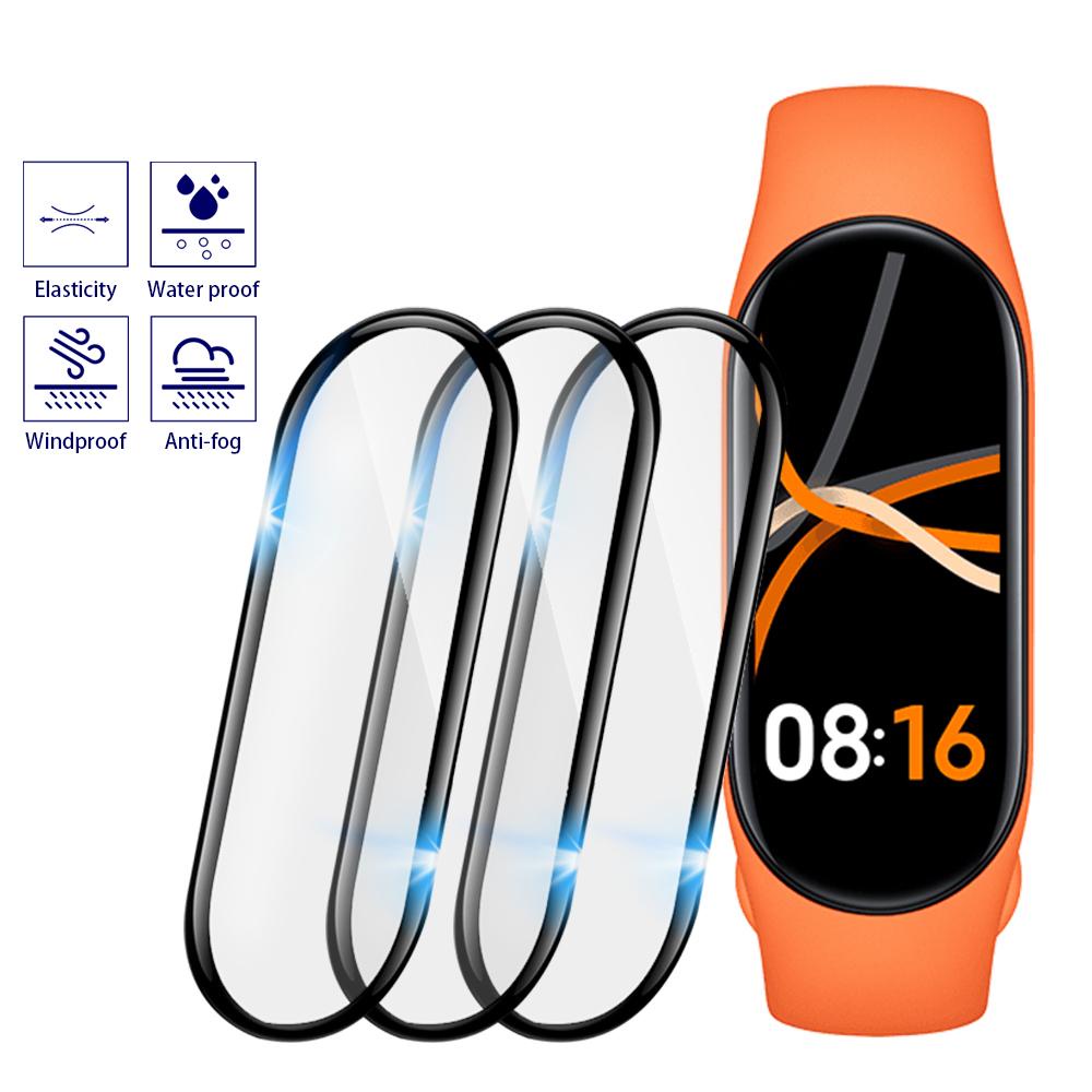 BTLIMER Miếng Dán Bảo Vệ Màn Hình 3D HD Cho Xiaomi Mi Band 7