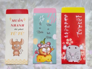 250 bao lì xì chọn mẫu