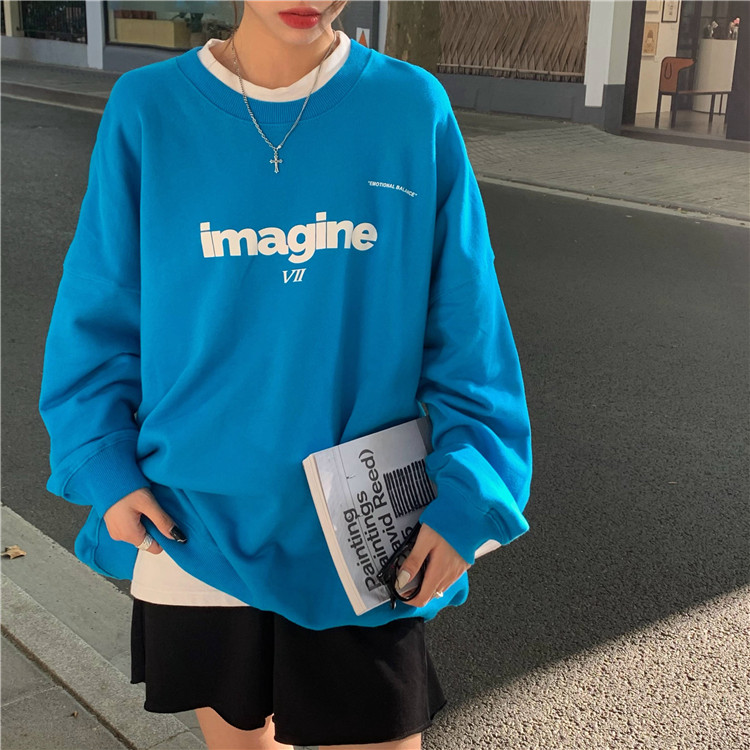 Áo Hoodie Nữ Dáng Rộng Thời Trang 2020