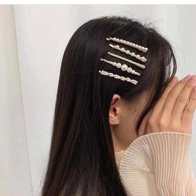 Set 5 Kẹp Tóc Hàn Quốc Siêu Xinh-