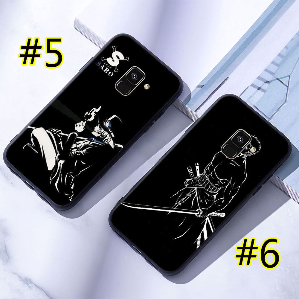 Ốp Điện Thoại Mềm Hình One Piece Cho Samsung Galaxy A6 / A8 Plus / A7 / A9 2018