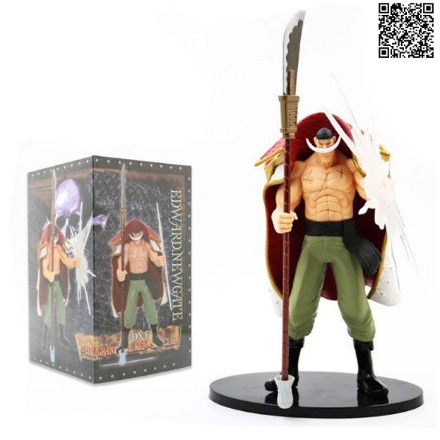 1502 Mô Hình Râu trắng Edward newgate Anime One Piece hải tặc mũ rơm Luffy cao 31 Cm