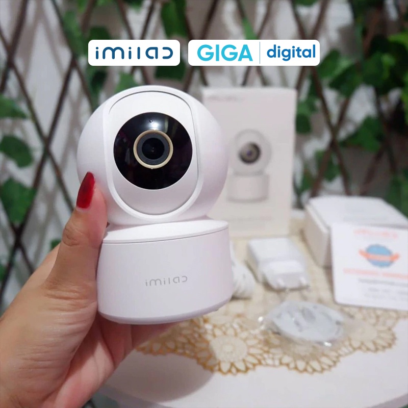 Camera giám sát Imilab C21 QHD 2.5K full củ sạc - App tiếng Việt