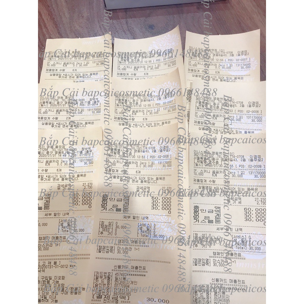 MBC Mascara Siêu Mảnh Chống Trôi INF các loại thanh lý