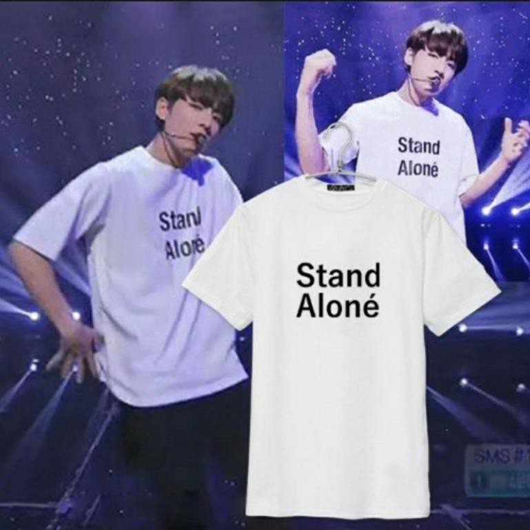 SALE- Áo Thun BTS Stand Alone giống áo Jeon Jungkook - áo siêu HOT