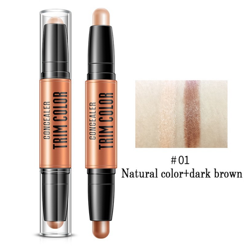 [Hàng mới về] Bút Bronzer hai đầu tạo khối bắt sáng kiêm che khuyết điểm BIOAQUA | BigBuy360 - bigbuy360.vn