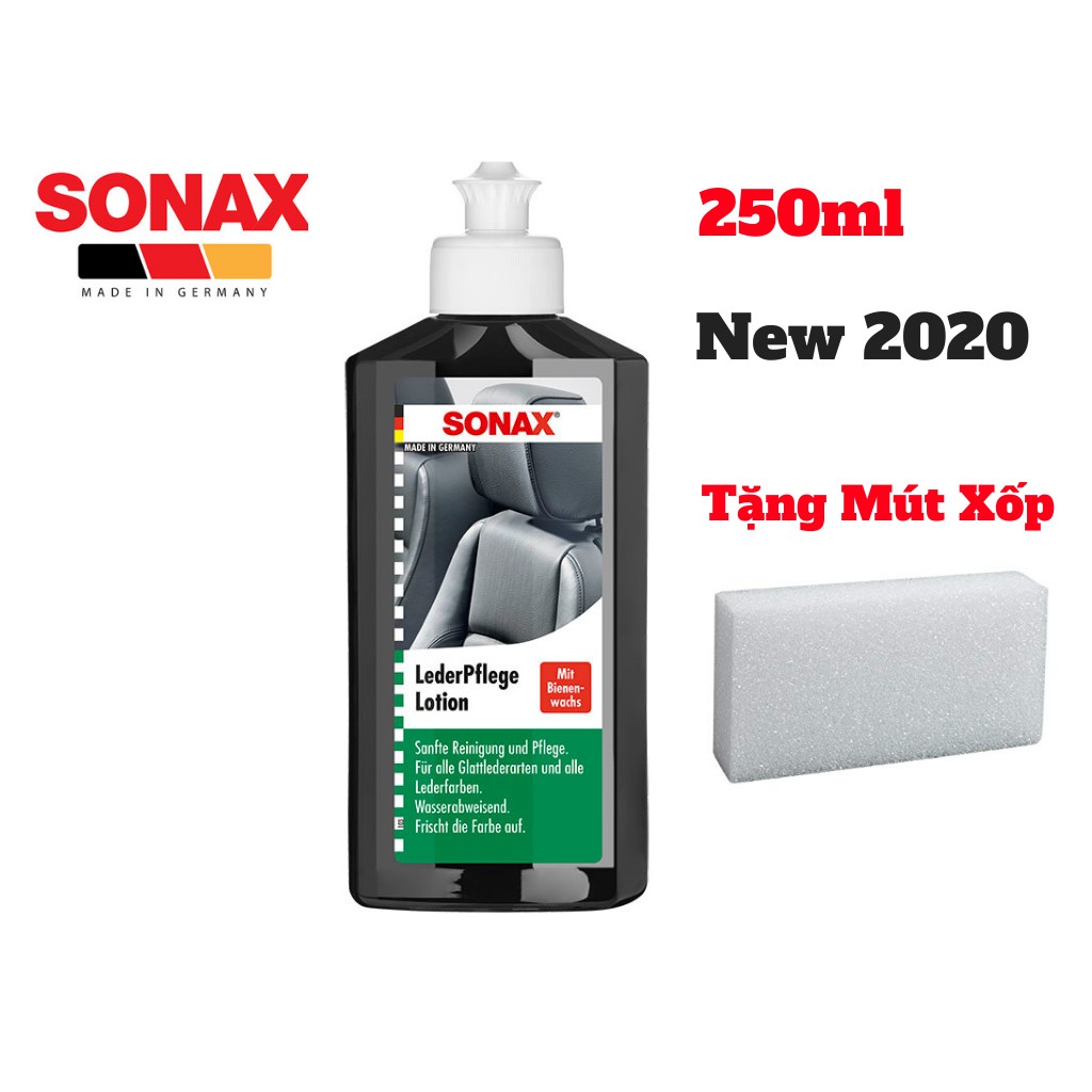 Chai Vệ Sinh Bão Dưỡng Da, Bảo Vệ Da Sonax 291141- 250ml