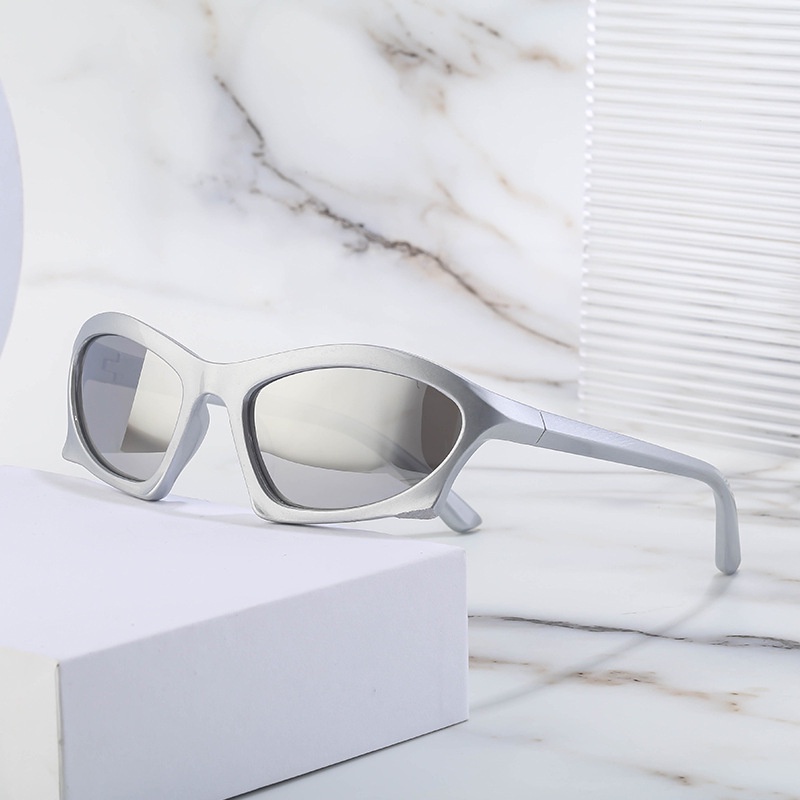 (JIUERBA) Kính Mát Thời Trang Phương Tây Chống Nắng Khi Lái Xe